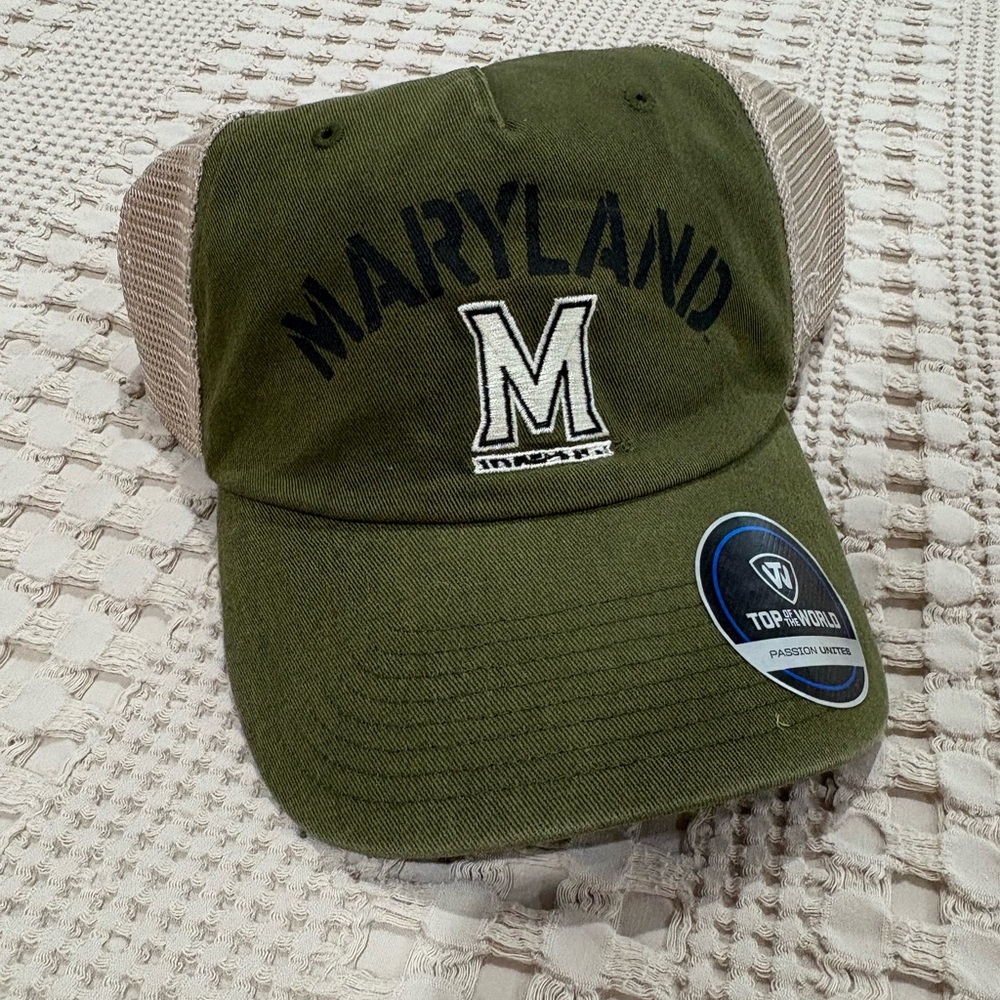 NWT Maryland Baseball Cap Hat